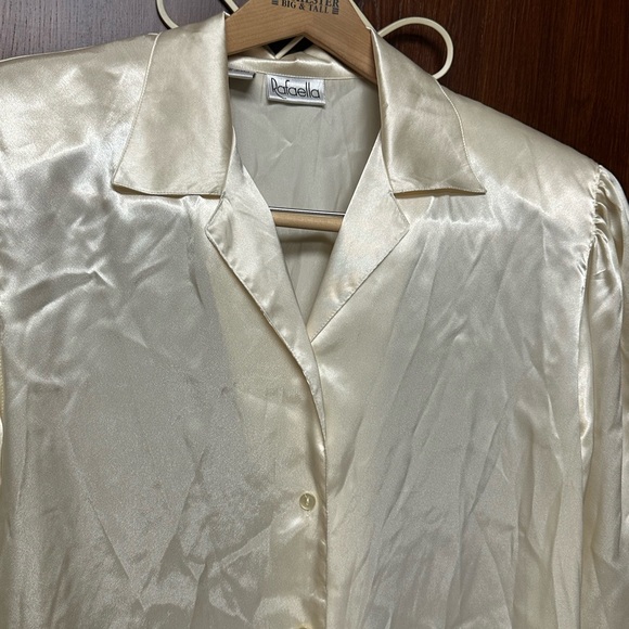 Rafaella Button Down Blouse Womens size - Picture 11 of 12